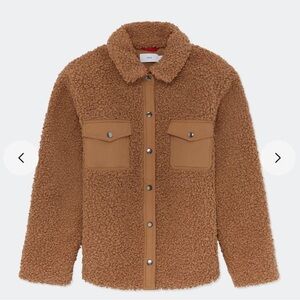 Onia Sherpa nylon jacket in camel
